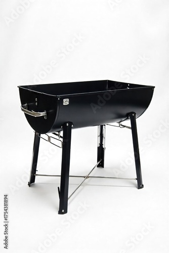 Ready-to-Assemble High-Quality Steel Grill Frame Durable, Weather-Resistant Outdoor Cooking Station with Classic Design