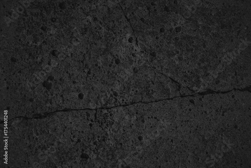 asphalt texture background. Black grunge wallpaper