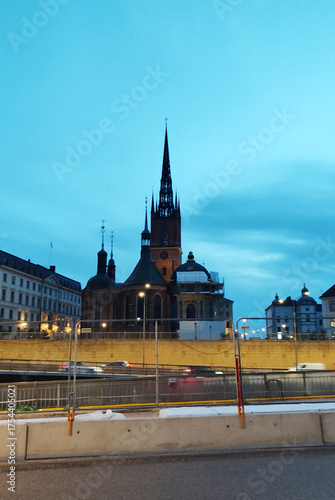 Stockholm, Sweden, in bright summer day
