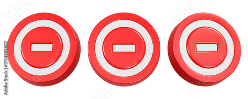 Free Download 3d illustration stop button rendering design - GFXLoad