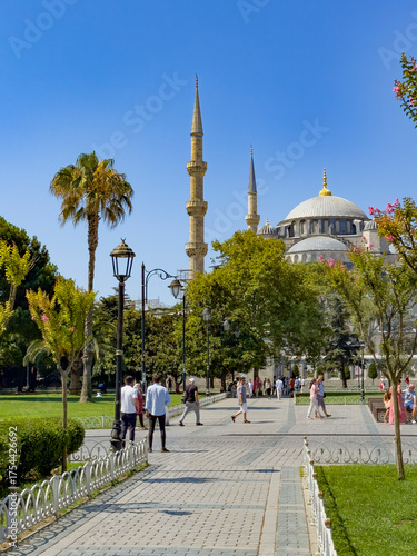 Sultan Ahmet Moschee (Blauen Moschee.) Istanbul. Türkei.