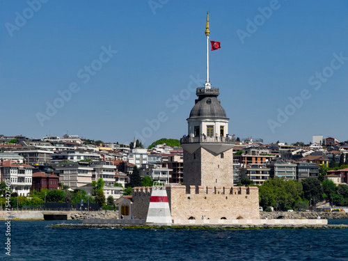 Mädchenturm (Kız Kulesi) in Istanbu, Türkei