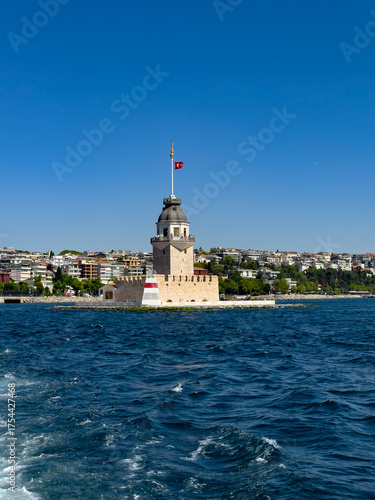 Mädchenturm (Kız Kulesi) in Istanbu, Türkei