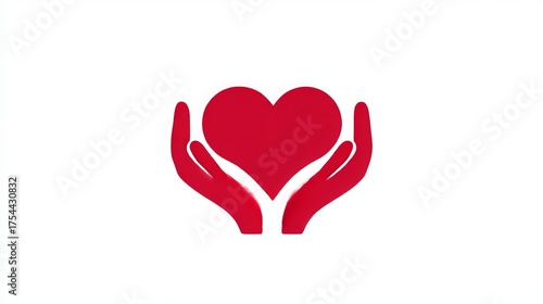 A heart embraced by hands represents love, empathy, and emotional support. This logo is perfect for a charity or therapeutic service focused on kindness and psychological comfort