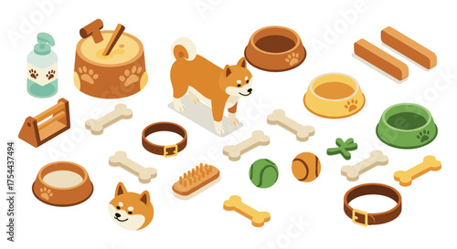 Isometric hotel staff characters in professional uniforms providing customer service