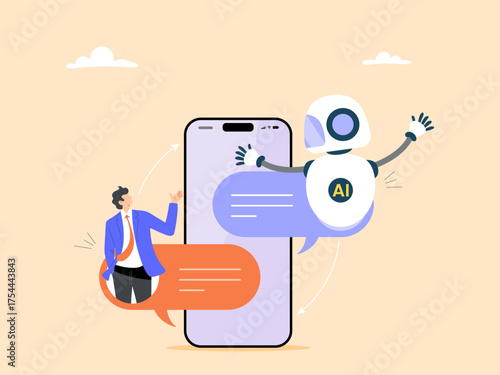 Using AI automation to help with sales, using chatbots to help with automated conversation responses when responding to multiple customers at once