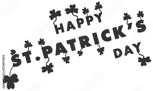 Isolated St. Patrick's Day Greeting