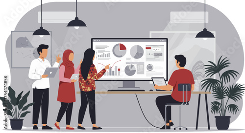 Startup pitch, team collaboration 