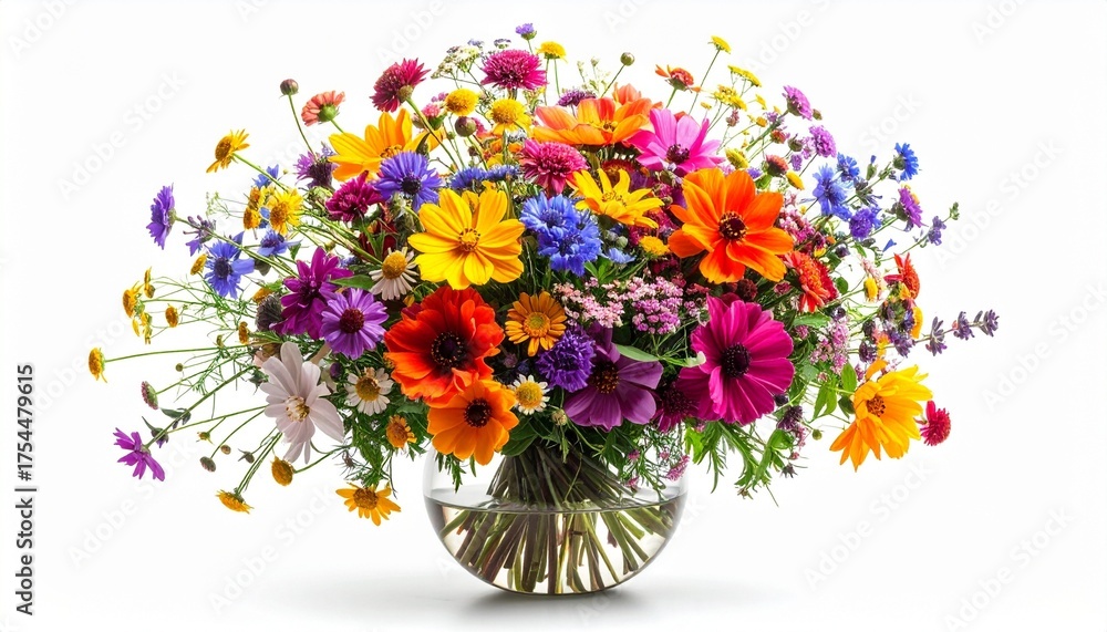 Obraz premium bouquet of colorful flowers