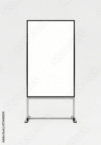 Vibrant Color Visual of Xroll Up Banner Stand Mockup Template 