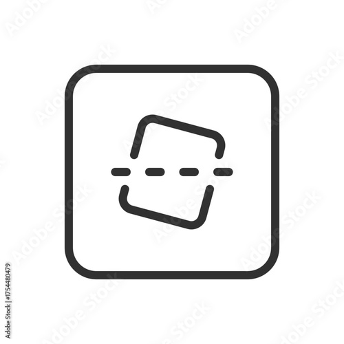 Photo Adjust Edit Icon – Modern, Simple Flat Vector Illustration for Website or Mobile App