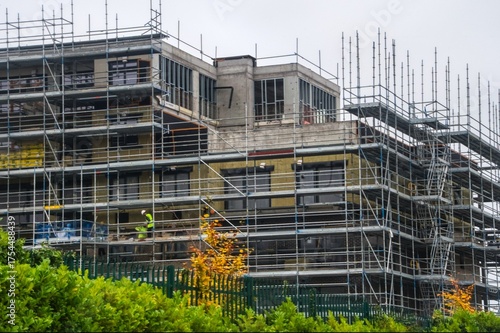 building under construction
