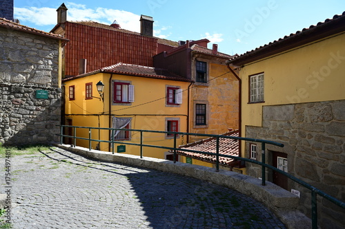Homes and Apartments on a sunny morning in Porto, Portugal. 