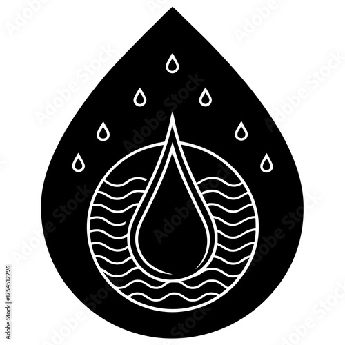 Humidity Icon – Weather Moisture Symbol Vector for UI, App, Web & Print Design