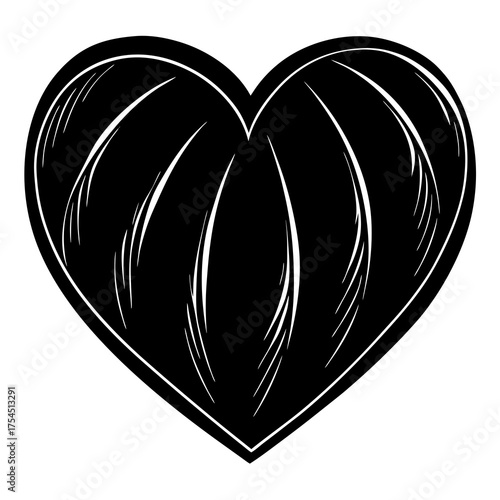 "Love Heart Vector Icon – Romantic, Cute & Editable Design Graphic"