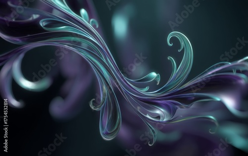 Abstract swirls of vibrant colors intertwined in a mesmerizing dance, illustrating fluid motion and artistic expression