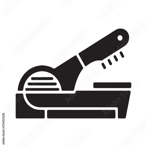 Paper Trimmer Cutting Tool Solid Icon