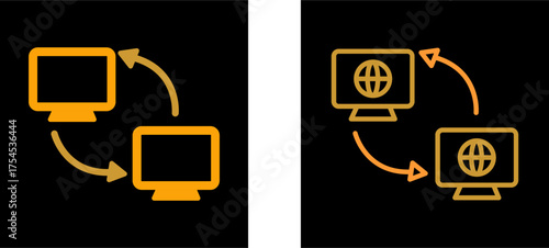 Synchronization Vector Icon