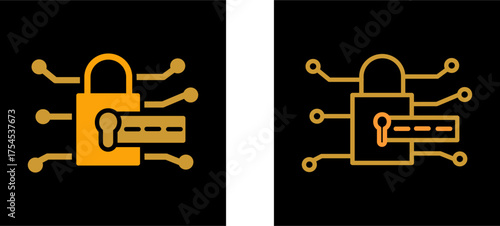 Passcode Lock Vector Icon
