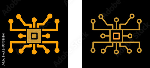 Circuit Vector Icon