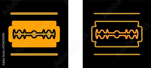 Razor Blade Vector Icon