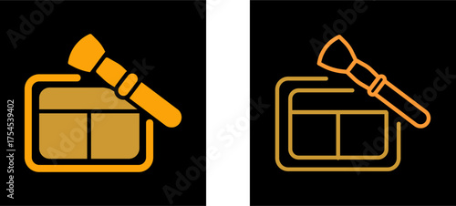 Blushon Brush Vector Icon
