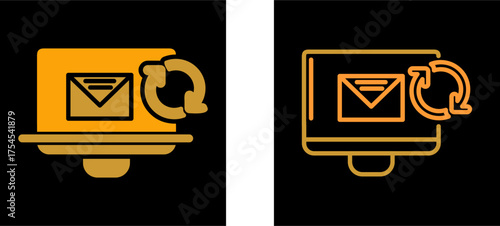 Refresh Mail Vector Icon