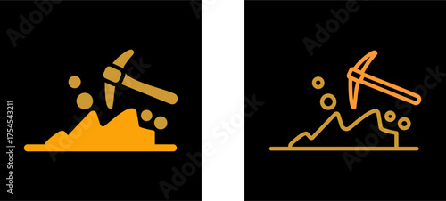 Mining Vector Icon