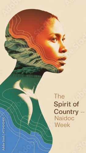 NAIDOC WEEK Cultural Portrait Indigenous Woman