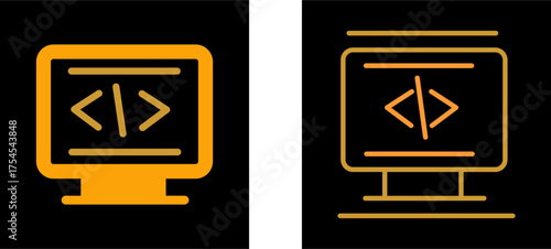 Coding Vector Icon