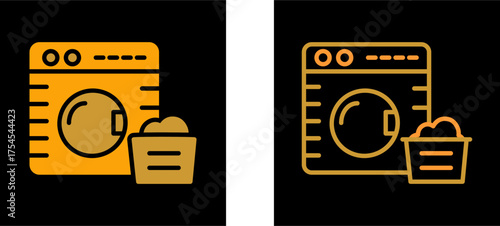 Washing Machine Vector Icon