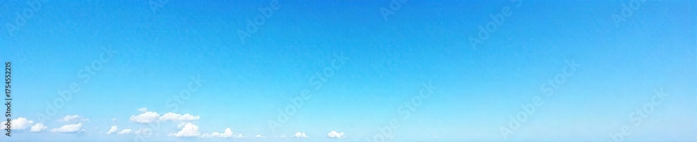 Obraz premium Serene Vibrant Blue Sky Perfect Background for Calm, Travel, and Nature Projects. Stunning Daytime Atmospheric Beauty, Ideal for Serenity and Tranquility Themes.