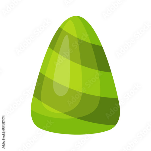 Halloween Candy corn. flat vector style. festive decorative candy. Halloween, any celebration or holiday. Cute and sweet. Ideal for packaging, greeting cards, posters, stickers, decorations.