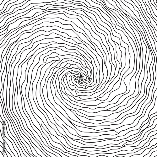 Vector art of abstract swirling lines pattern on a light background