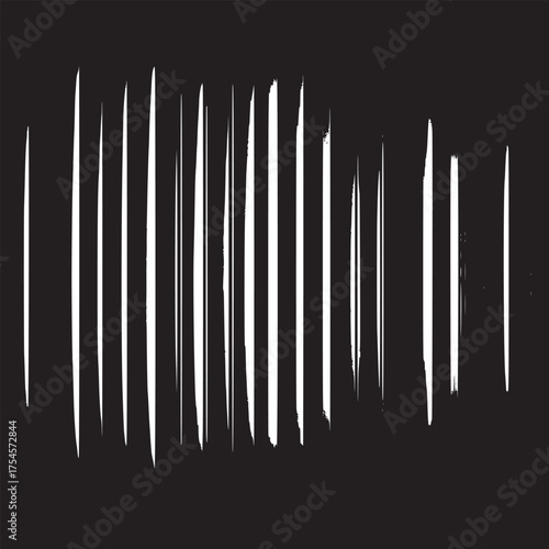 Vector art of dark gray vertical blinds background