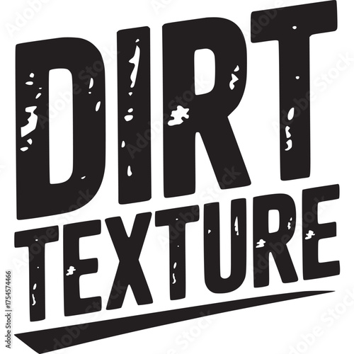 Vector art of dirt texture