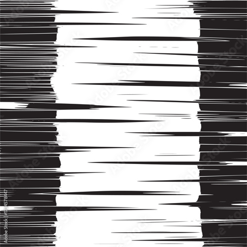 Vector art of brushed metal texture with horizontal lines