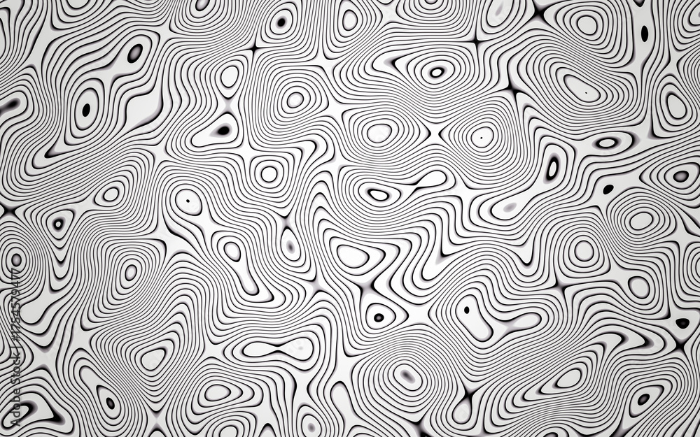 Fototapeta premium Abstract Contour Lines Topographic Map Pattern