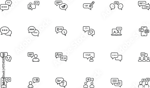 Communication Icon for Connection and Message Design