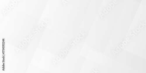 Minimal vector tech gradient white, gray creative triangle geometric technology space rectangle randomly arranged white lines transparent background. luxury web overlap presentation design.	