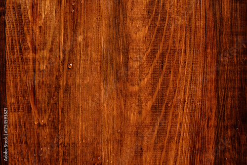 Brown wood background. Grunge brown wooden texture photo. 
