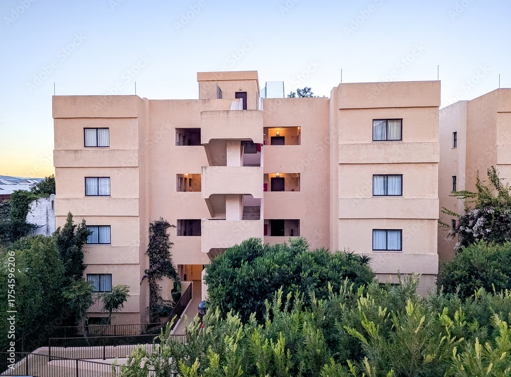 Fototapeta premium European Apartment View