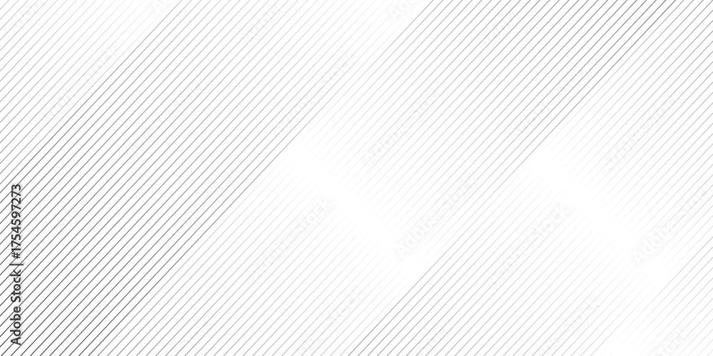 Naklejka premium Minimal diagonal stripe oblique, slanting lines gradient abstract art modern geometric vector pattern background. black and white ribbed striped diagonal line pattern as gradient fabric texture. 