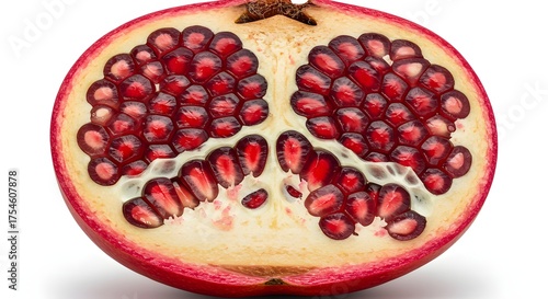  Unique cross-section view revealing the intricate pith structure