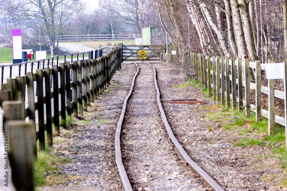 Fototapeta premium Coal Mine Railway