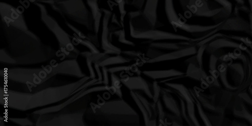 Crumple crushed page tone black obsolete rumple craft design. wrinkle ripped creased white crumple aged closeup recycled document grunge paper background.	
