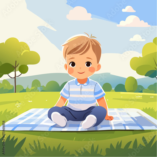 Spielen im Garten