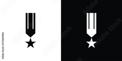 Veteran icon concept design element. pictogram icons.