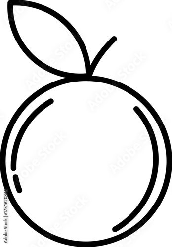 Fruit Outline Style