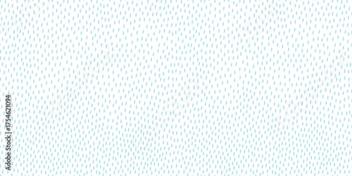 Cute seamless rain drop pattern. Summer or spring rain, rainy weather, environment. Polka dot. For textiles, packaging, wallpapers, backgrounds or websites. Flat vector design.